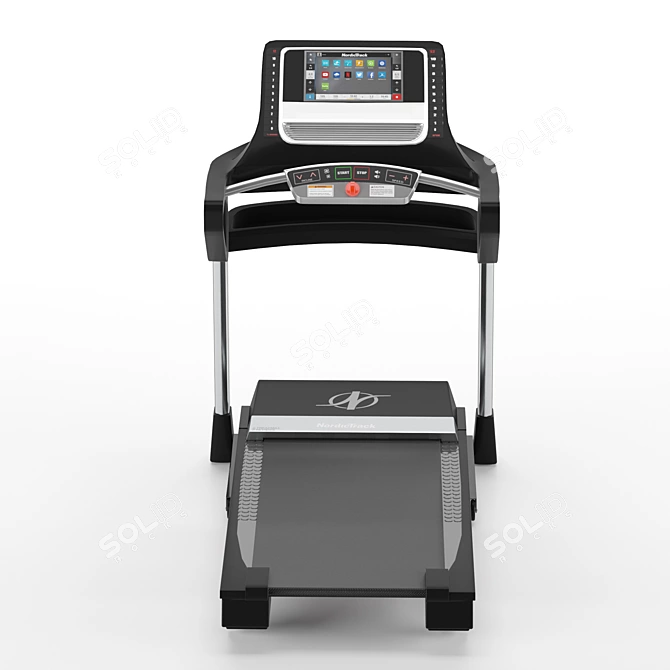 NordicTrack Gym Equipment Treadmill 3D model image 2