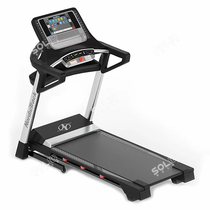 NordicTrack Gym Equipment Treadmill 3D model image 5