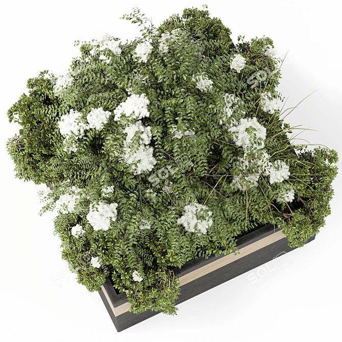 Outdoor Plant Set: Greenery for Your Outdoor Space 3D model image 3