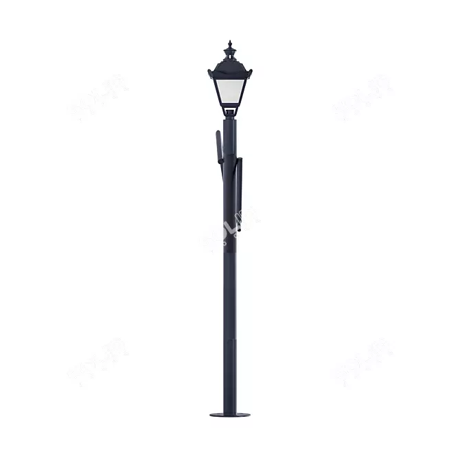 Modern LED Park Lighting 3D model image 7