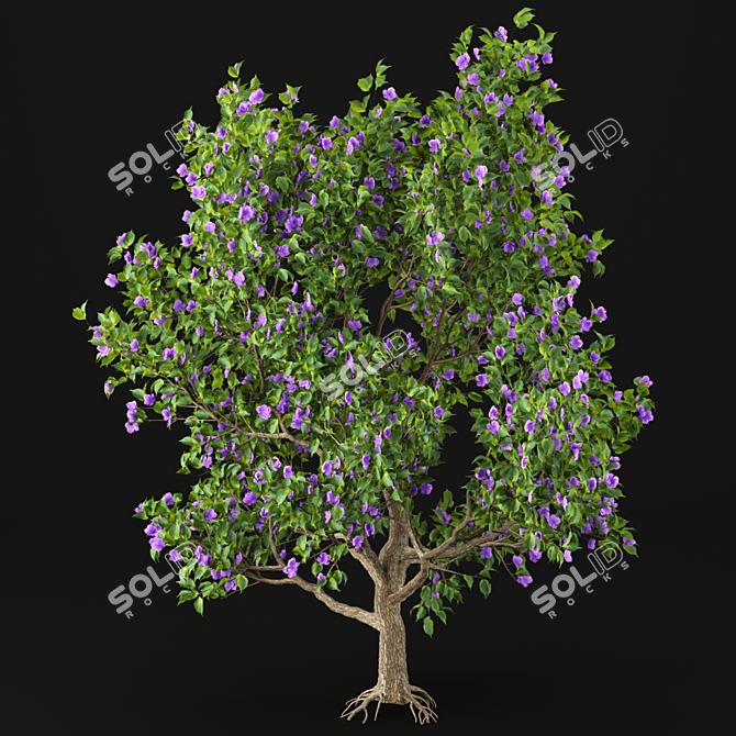 Premium Trees for Gardens and Streets 3D model image 3