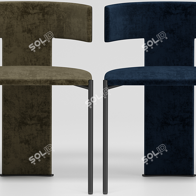 Sophisticated Baxter Dining Set 3D model image 5