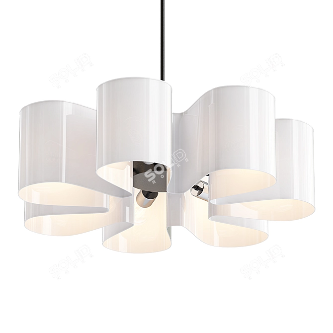 Sleek Minimalist Lighting Solution 3D model image 1