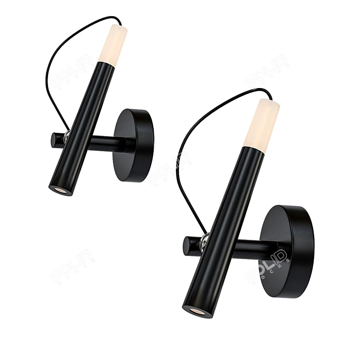 BECKY WALL: Contemporary Design Lamps 3D model image 1