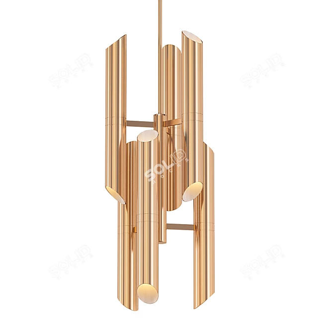 Casa Milano Shard: Exquisite Lighting 3D model image 1