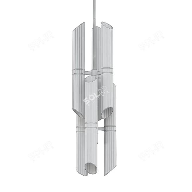 Casa Milano Shard: Exquisite Lighting 3D model image 2