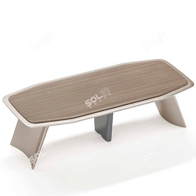 Modern Gramy Conference Table 3D model image 4