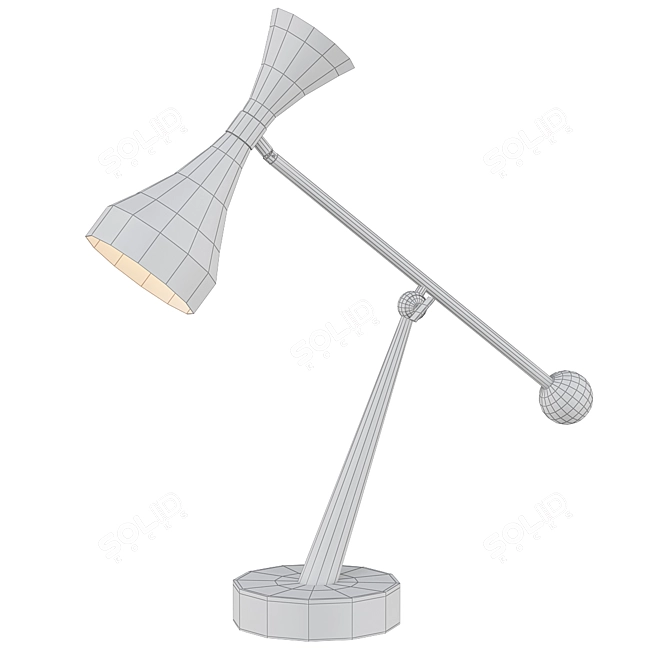 Elegant Eichholtz Cordero Desk Lamp 3D model image 2
