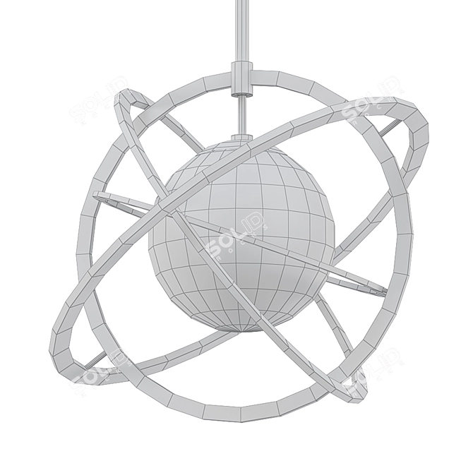 Helios Pendant Light 3D model image 2