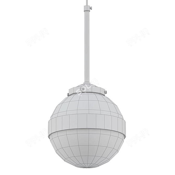 Modern Greyson Pendant Light 3D model image 2