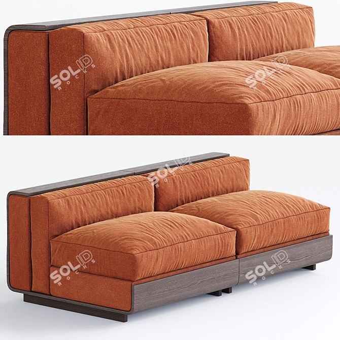 Modern Life Sofa by Acerbis 3D model image 2