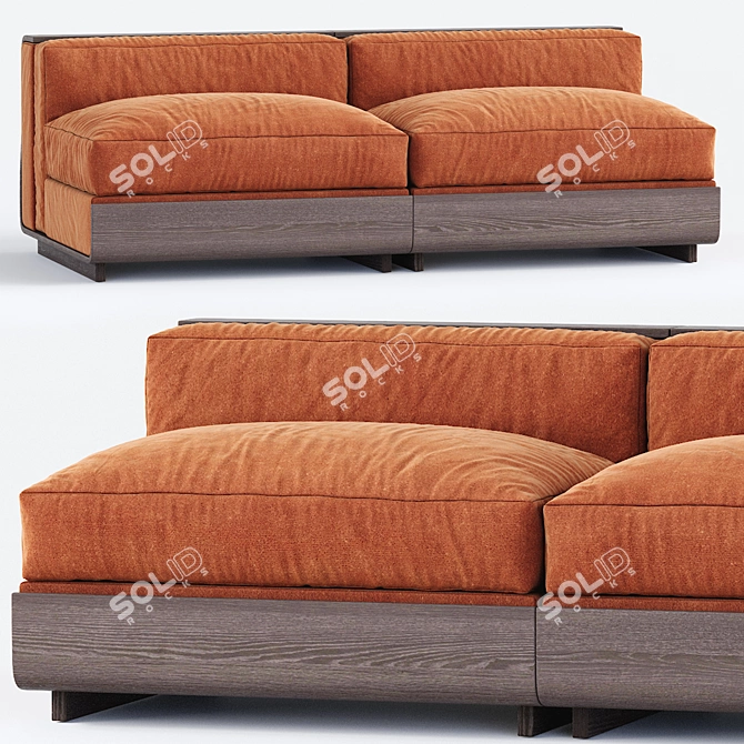 Modern Life Sofa by Acerbis 3D model image 6