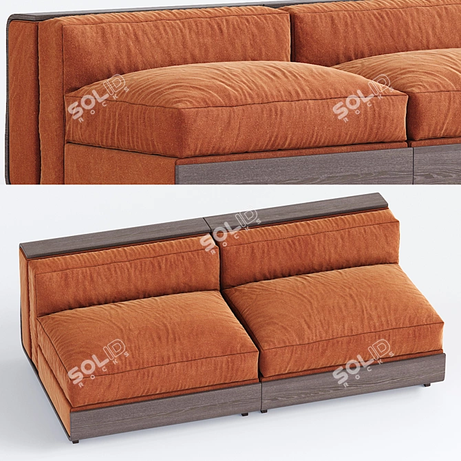 Modern Life Sofa by Acerbis 3D model image 7