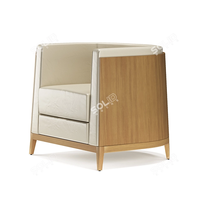 Modern Comfort: Cumberland Celina Lounge Seating 3D model image 2
