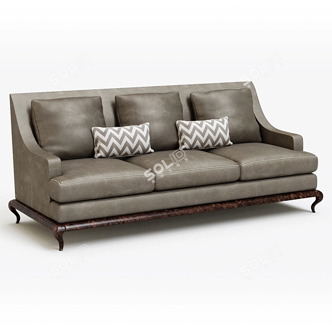 Elegant Nest Sofa by Decca Home 3D model image 2