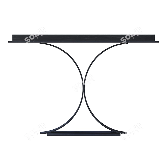 Ultra-Slim Nano Echo Console 3D model image 4