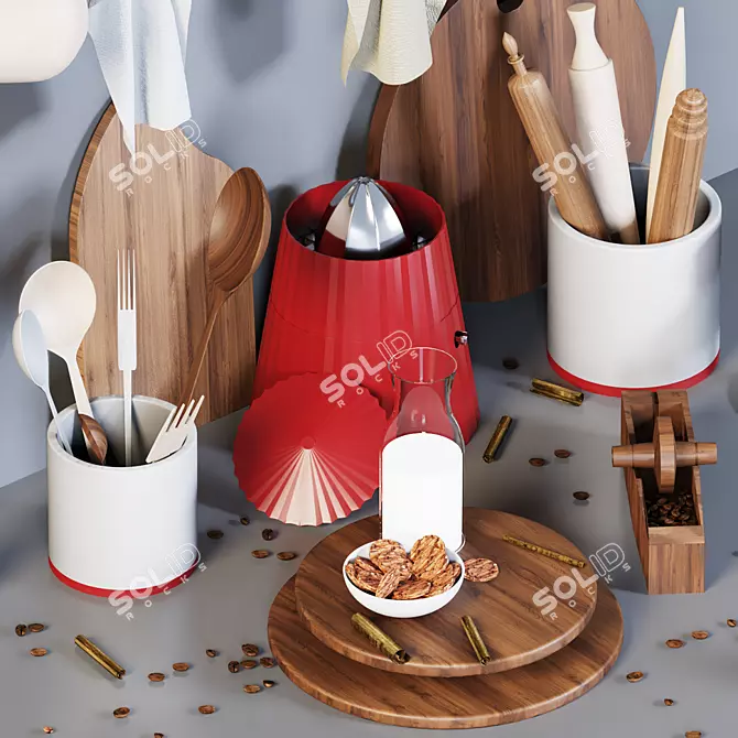Alessi Kitchen_01: Modern Elegance for your Home 3D model image 3