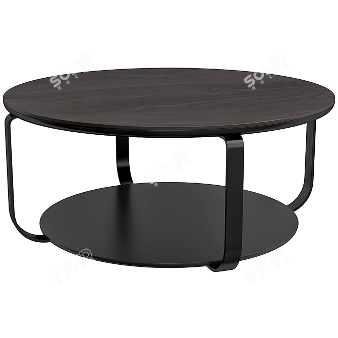 Sleek Clik Kendo Coffee Table 3D model image 5