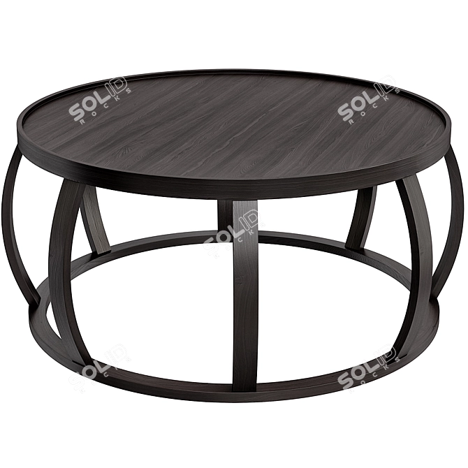 Modern Santos Coffee Table 3D model image 1