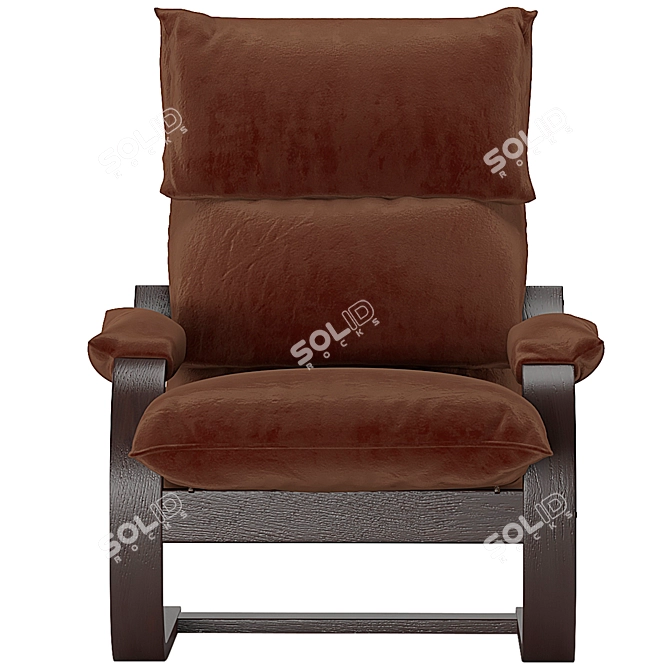 Onega Relax Armchair | Adjustable Backrest | Ergonomic Design 3D model image 2