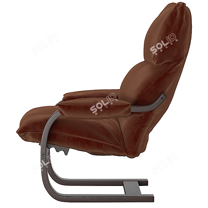 Onega Relax Armchair | Adjustable Backrest | Ergonomic Design 3D model image 4