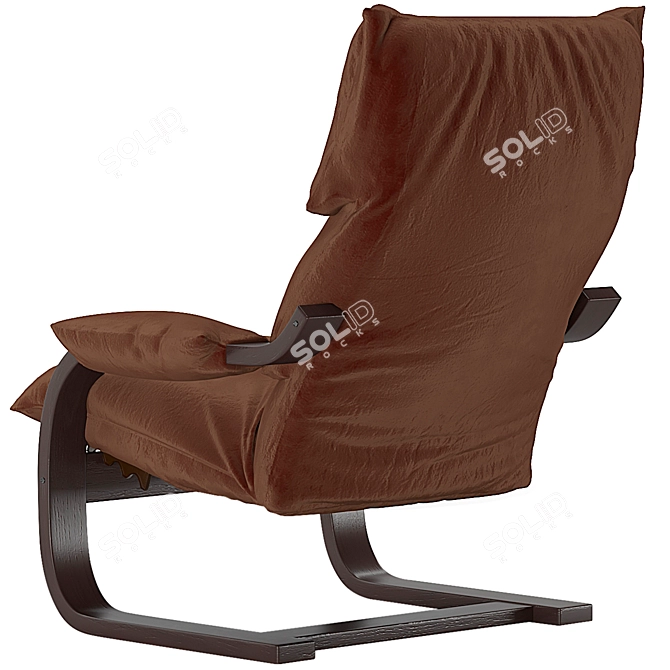 Onega Relax Armchair | Adjustable Backrest | Ergonomic Design 3D model image 5