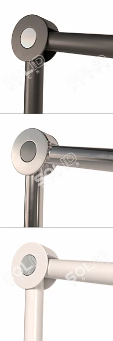 Minimalist Floor Lamp: Prandina Effimera F50 3D model image 4