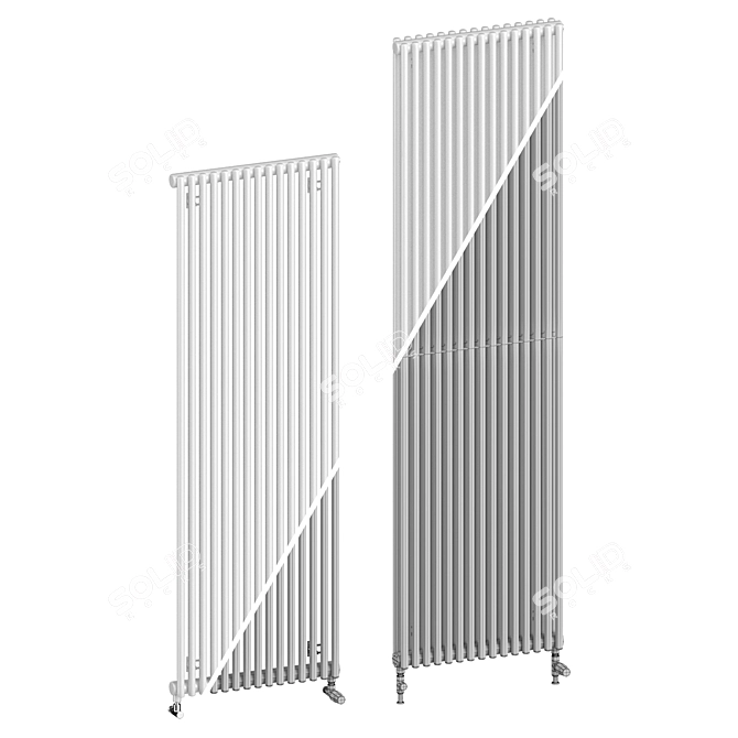 Zehnder Kleo Vertical Radiators 3D model image 5