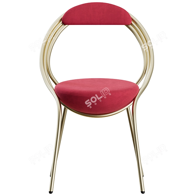 Mid-Century Musico Chair by LEE BROOM 3D model image 7