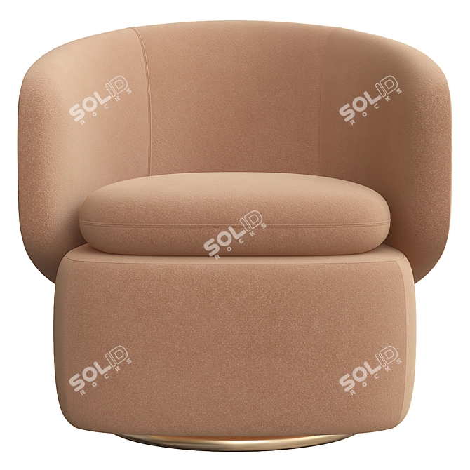 Comfort Plus Armchair 3D model image 4