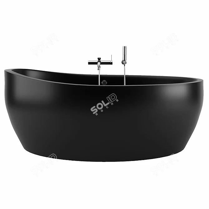 Freestanding Bath: 85x167x93 cm 3D model image 1
