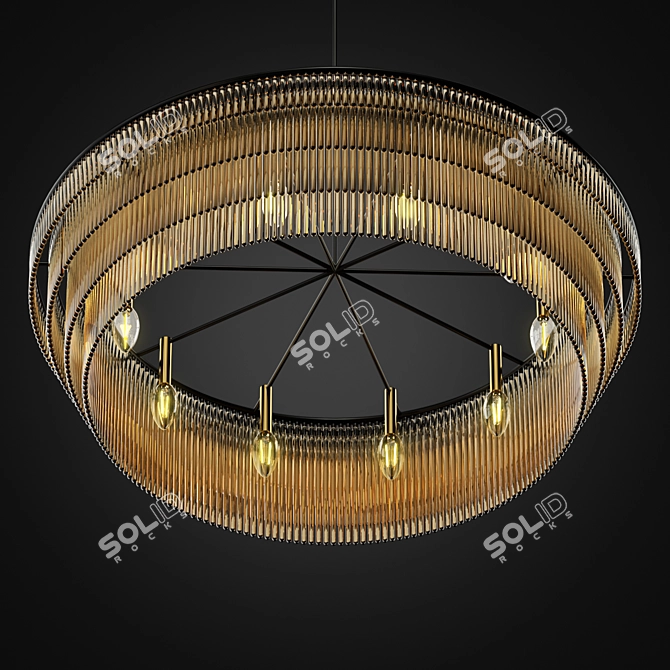 Zagg Ceiling Lamp 06: Sleek and Stylish Illumination 3D model image 2