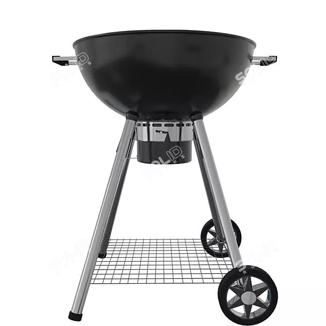 Napoleon Rodeo Charcoal Grill 3D model image 3