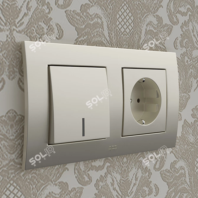 ABB Cosmo Switches - Affordable and Reliable 3D model image 2