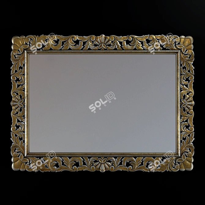 Elegant Classic Frame 01 3D model image 9