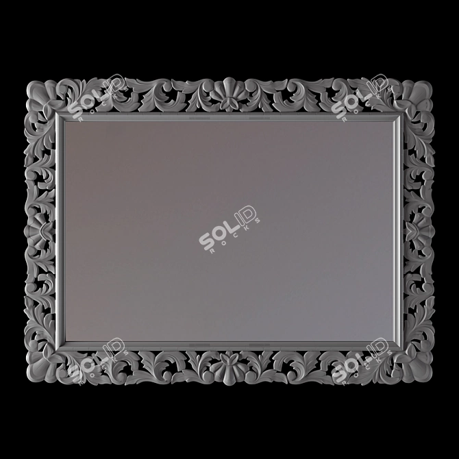 Elegant Classic Frame 01 3D model image 10