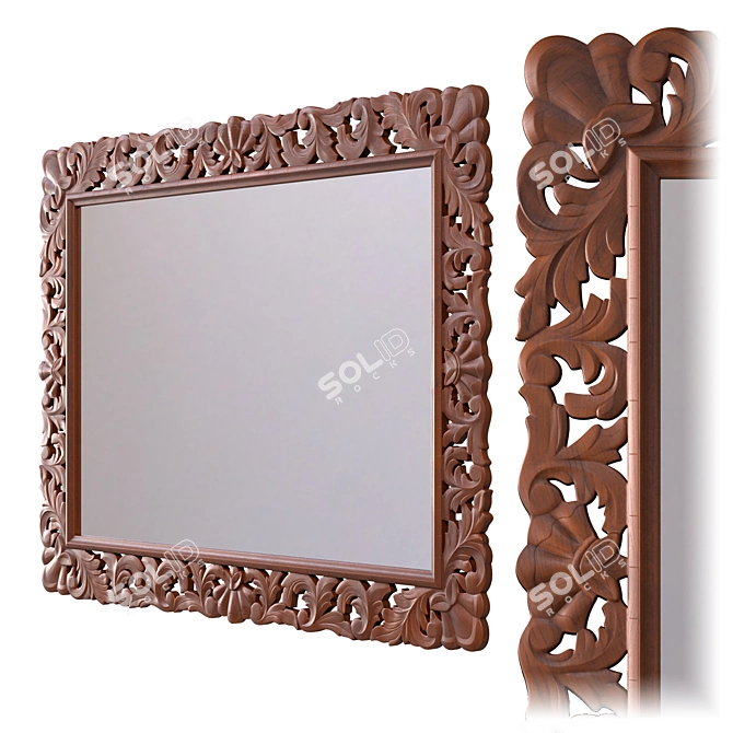 Elegant Classic Frame 01 3D model image 21