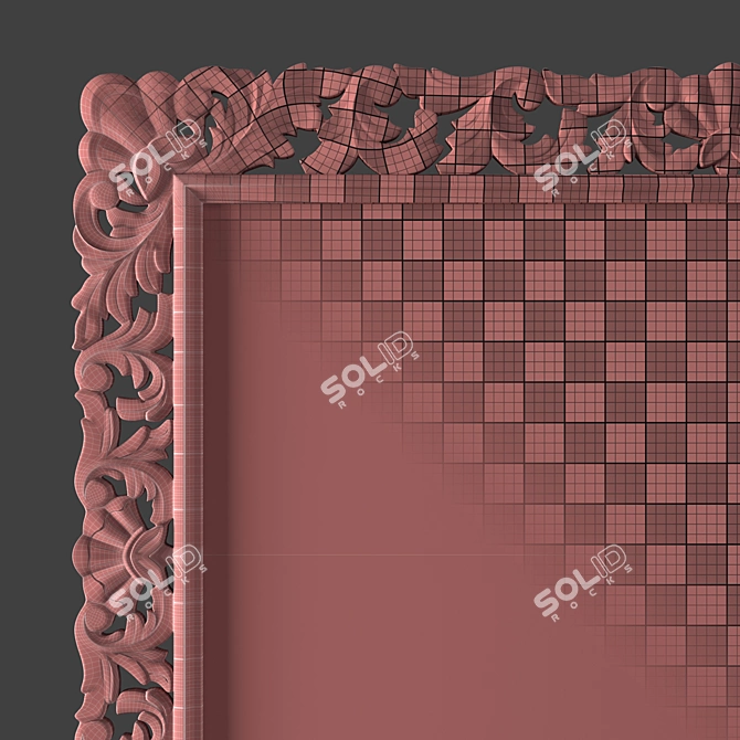 Elegant Classic Frame 01 3D model image 27