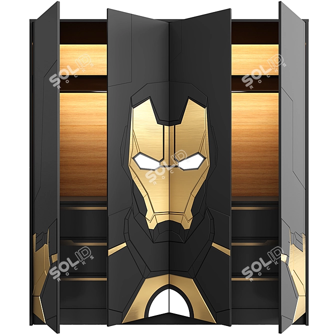 Marvel Iron Man Wardrobe 3D model image 3