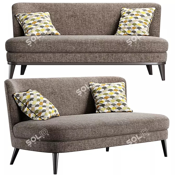 Bono Konyshev 2-Seater Sofa 3D model image 1