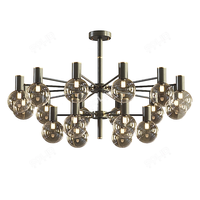 Modern Chandelier - Aliexpress Exclusive 3D model image 1