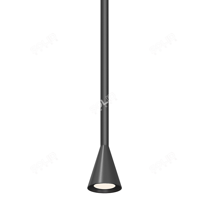 Lampatron FALD B: Stylish Tube Lamp 3D model image 4