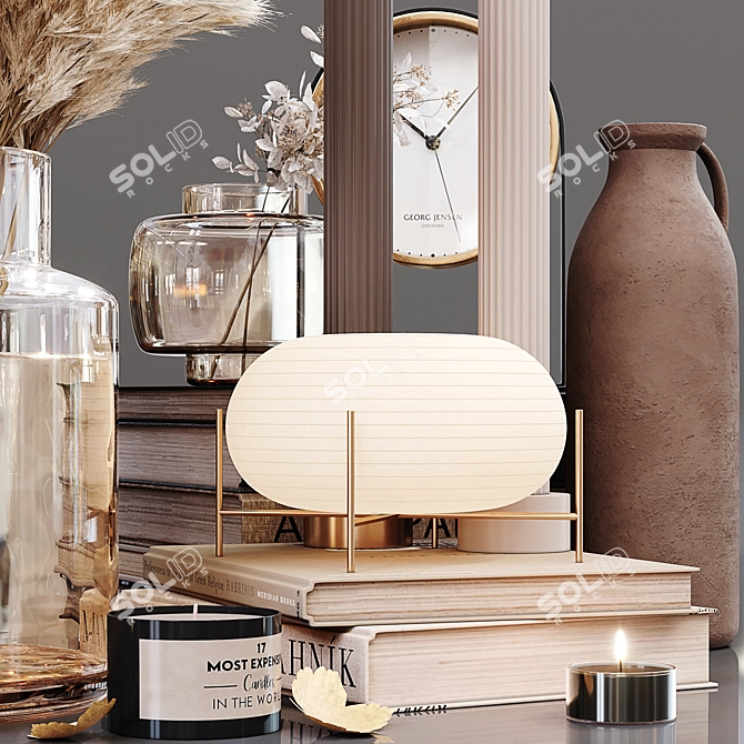 Elegant Decor Set: High Quality, Detailed 3D model image 2