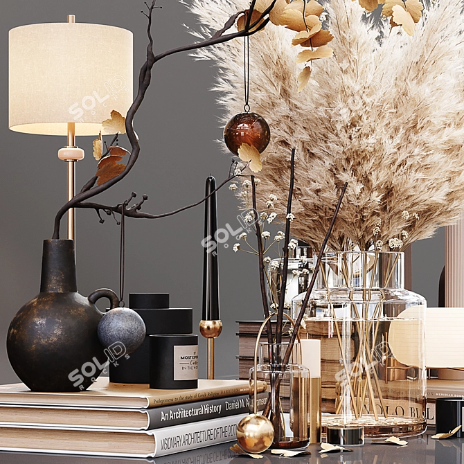 Elegant Decor Set: High Quality, Detailed 3D model image 3