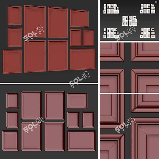 Multiframe Collection - 280 Frames 3D model image 9