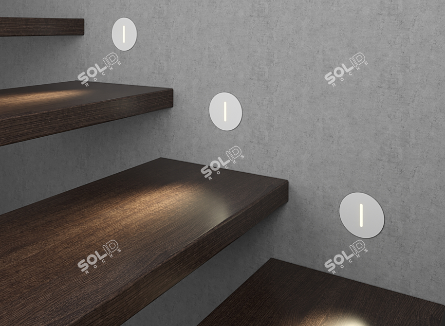 Integrator IT-753: Round LED Stair Lighting 3D model image 4