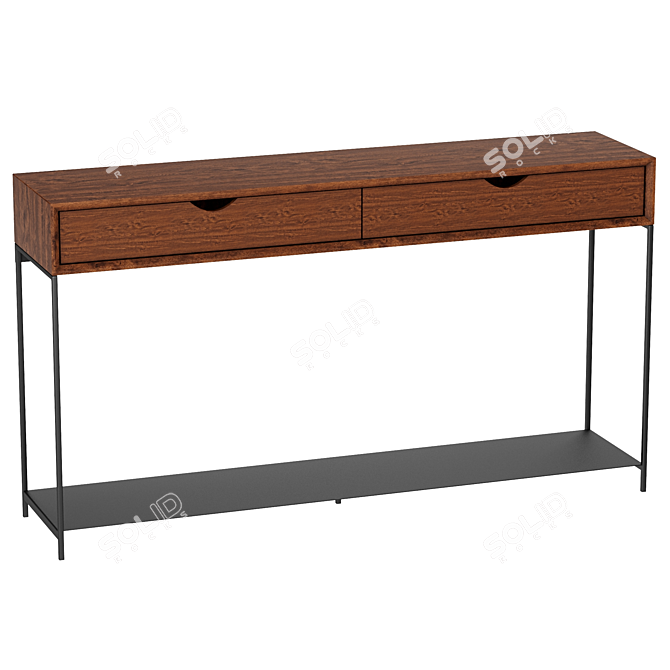 Modish Mambo Console 3D model image 7