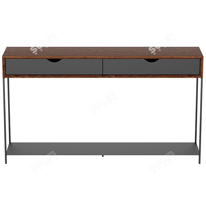 Modish Mambo Console 3D model image 12