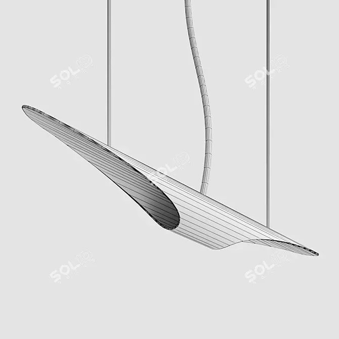 Innovative 60cm Creative Lighting 3D model image 2