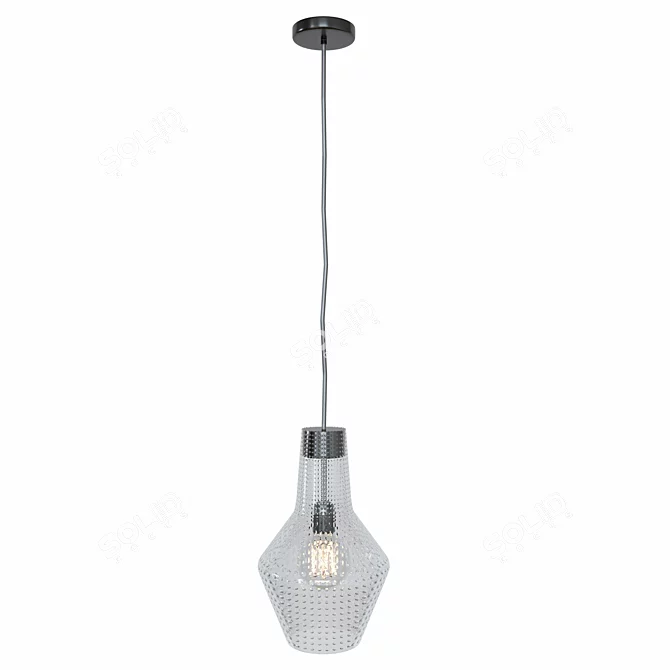 Elegant Romeo Pendant Light 3D model image 2